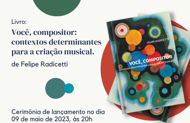 Livro sobre criação musical será lançado nesta terça-feira (9)