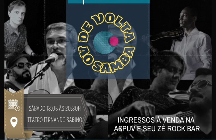 UFV recebe show ‘De volta ao Samba’ neste sábado (13)