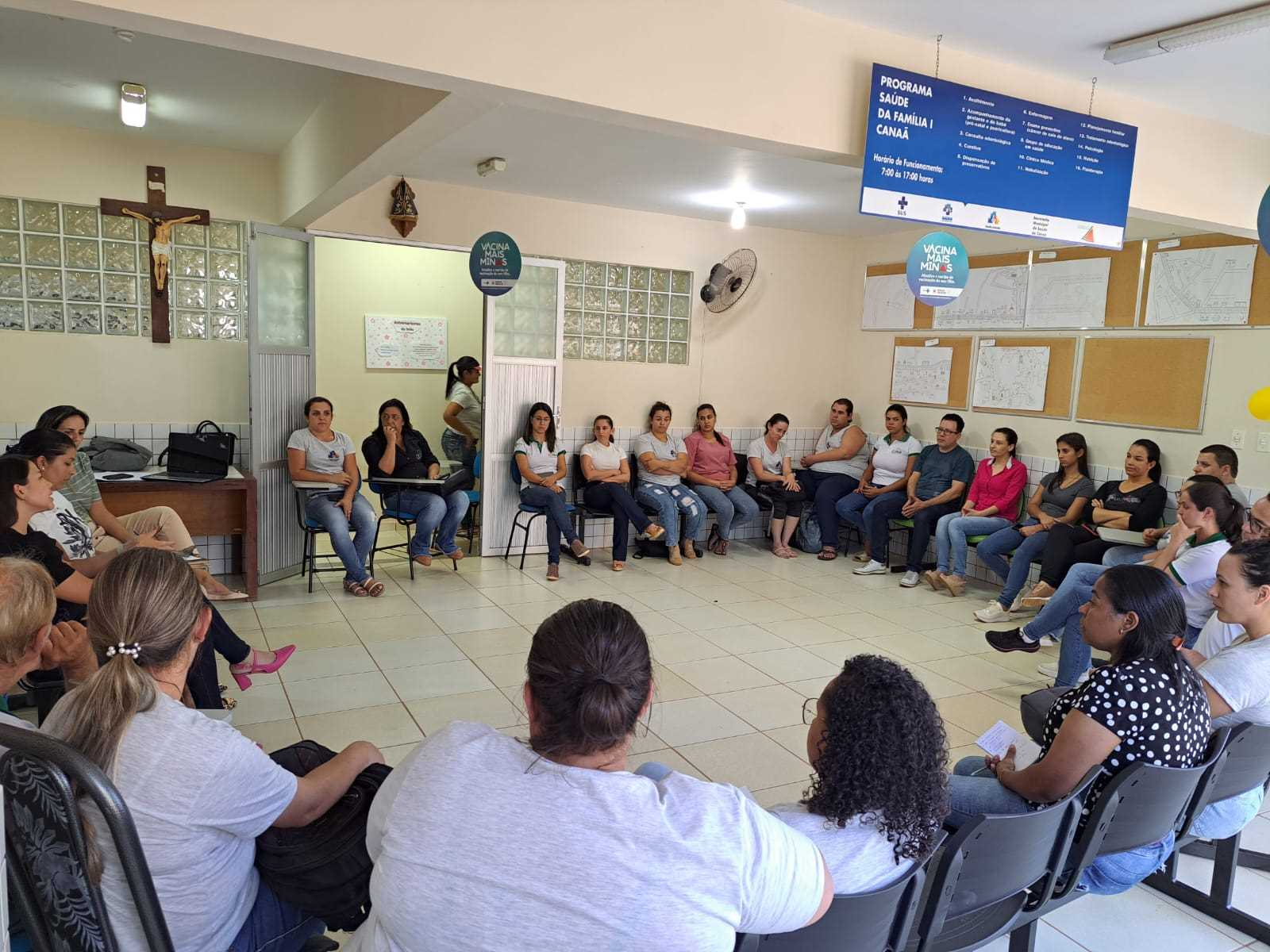 CEAE de Viçosa participa de matriciamento em Canaã