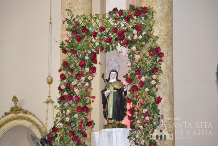 Festividades de Santa Rita de Cássia vão até segunda, 22; Veja programação completa