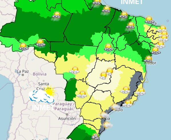 Previsão do tempo para Viçosa e região nesta terça-feira, 2/5