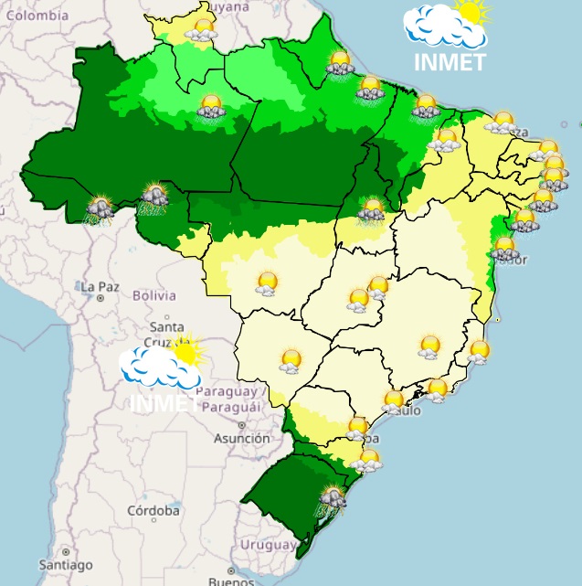 Previsão do tempo para Viçosa e região nesta sexta-feira, 5/5