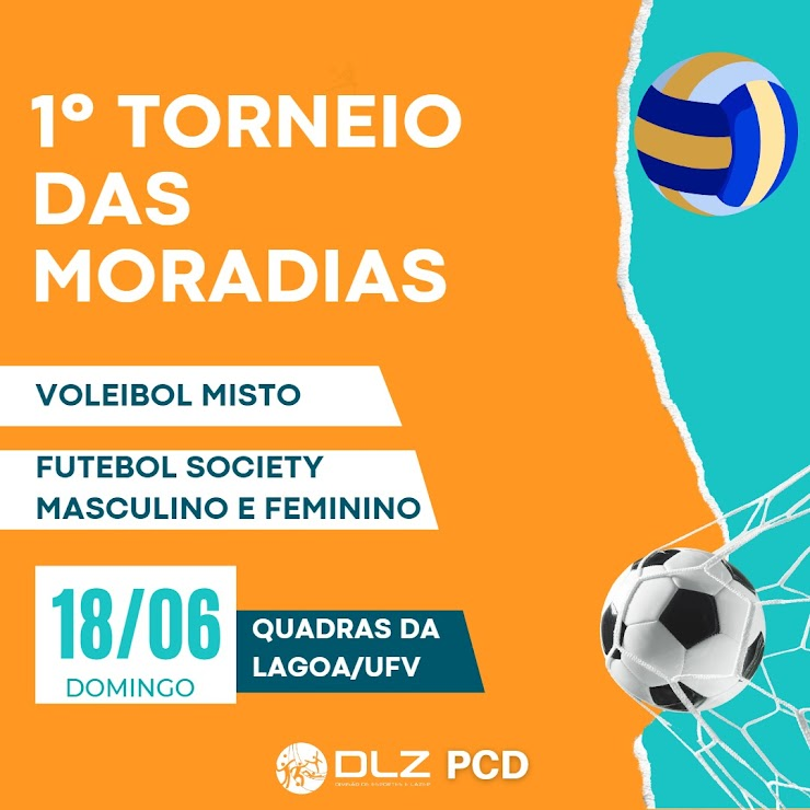 UFV: Inscrições para o I Torneio das Moradias Estudantis terminam nesta quarta-feira (14)