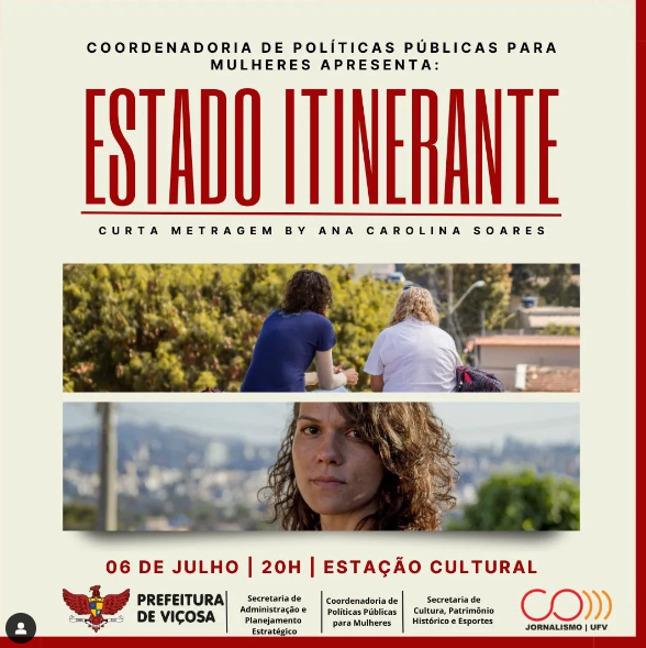 PMV exibe curta-metragem “Estado Itinerante” na Estação Cultural