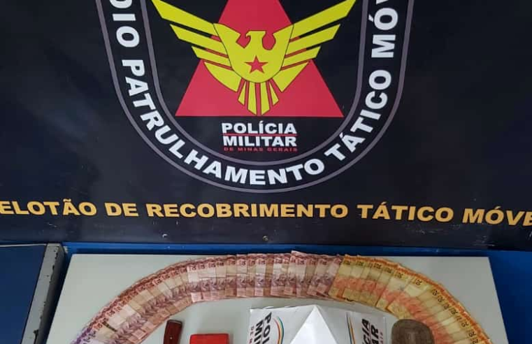Após monitoramento, PM prende homem por tráfico de drogas