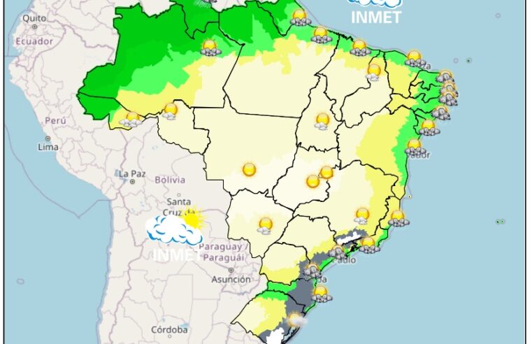 Previsão do tempo para Viçosa e região nesta sexta-feira, 30/6