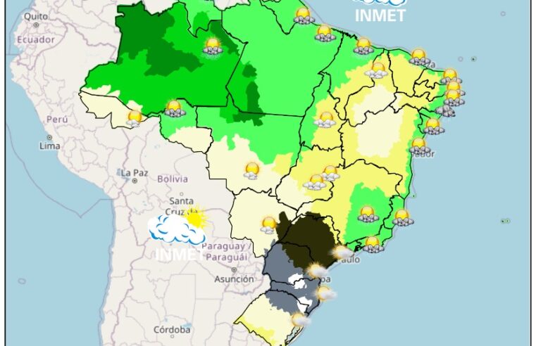 Previsão do tempo para Viçosa e região nesta quinta-feira, 1/6