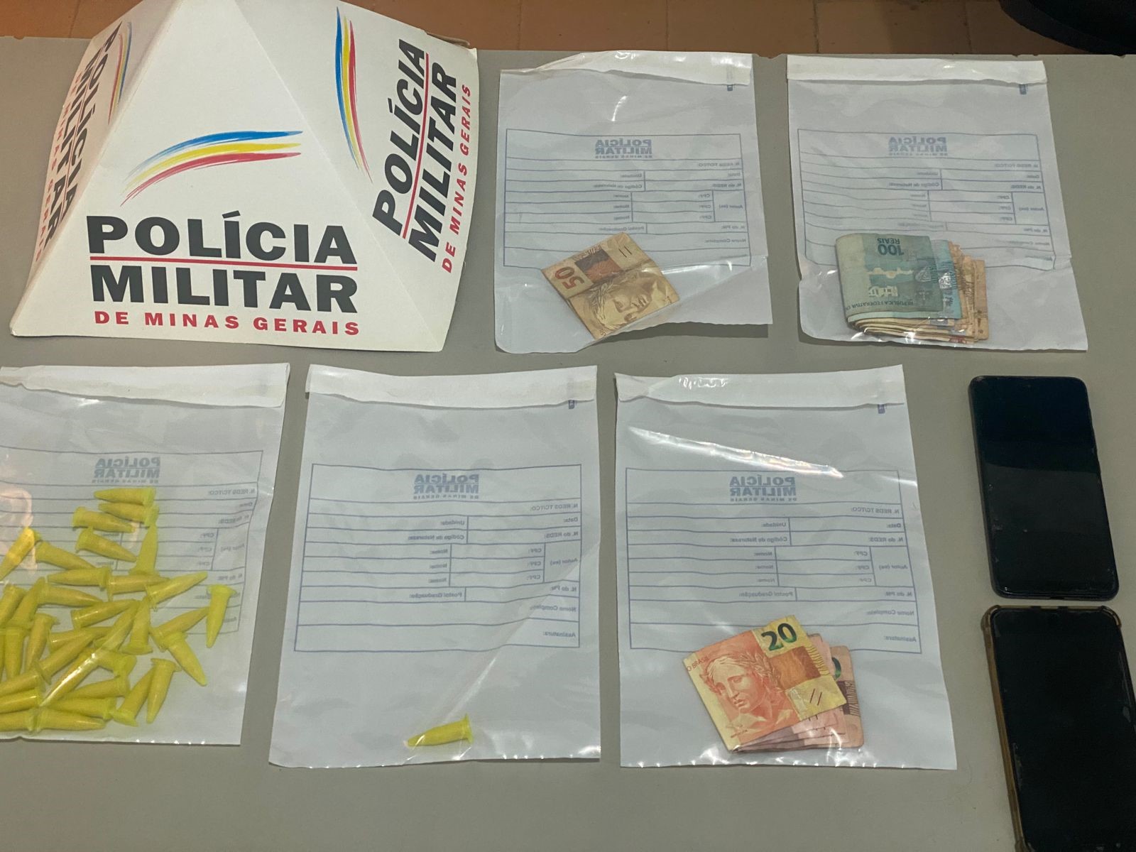 Região: jovens são presos por tráfico de drogas durante Torneio Leiteiro