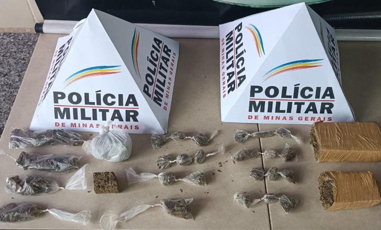 Viçosa: PM prende dois homens por tráfico de drogas