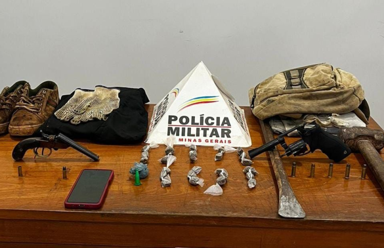 Região: dupla é presa suspeita de furto em propriedade rural