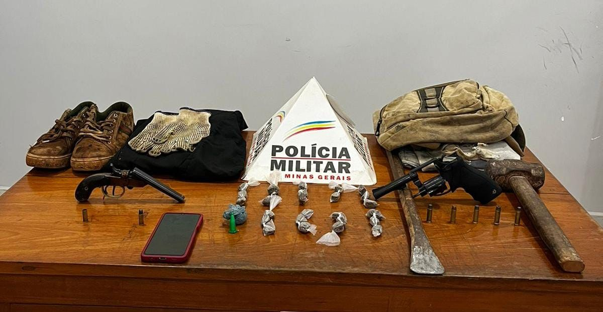 Região: dupla é presa suspeita de furto em propriedade rural