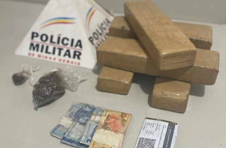 Região: homem é preso com drogas na mochila