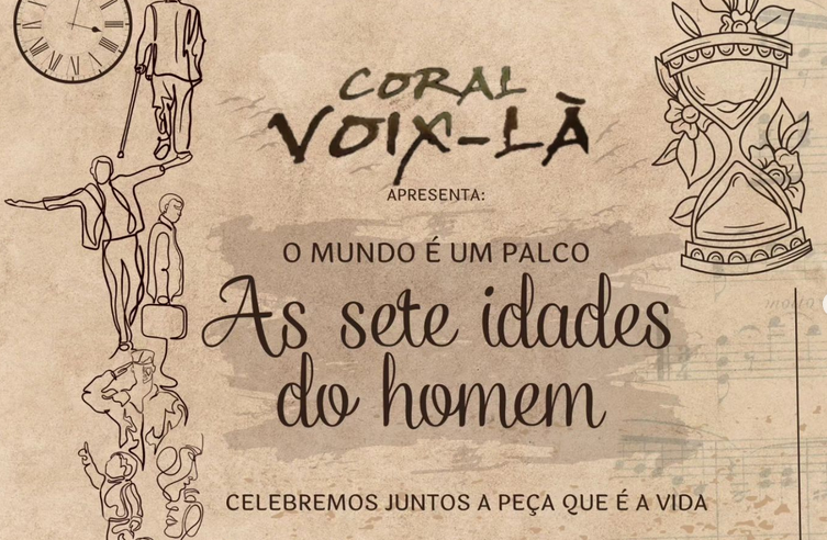 Coral Voix-Là realiza apresentação neste sábado