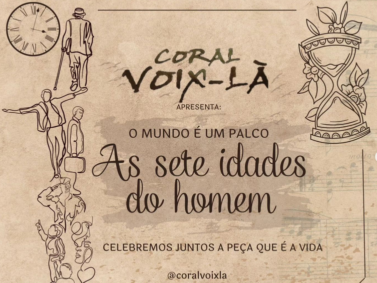 Coral Voix-Là realiza apresentação neste sábado