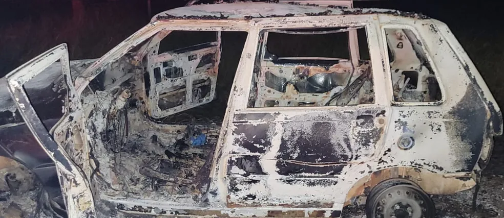 Ervália: passageiro morre carbonizado após carro bater em árvore