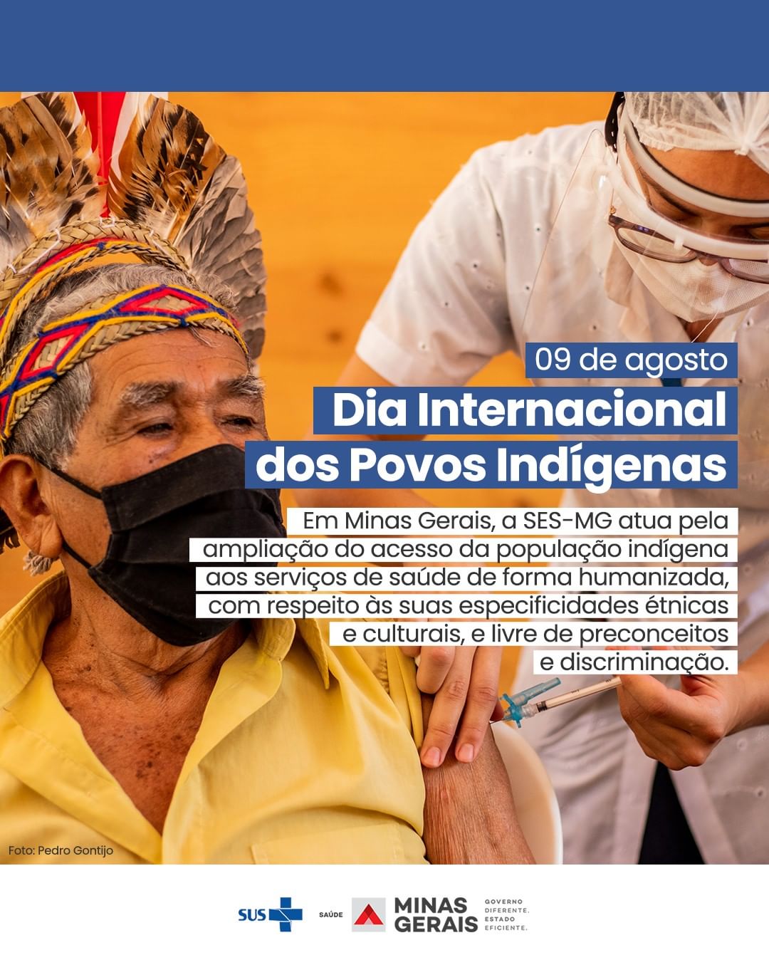 MG: Dia Internacional dos Povos Indígenas: Saúde estadual celebra data com campanha
