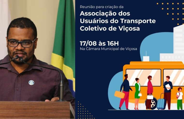 Câmara convoca usuários do transporte coletivo de Viçosa para reunião hoje (17)