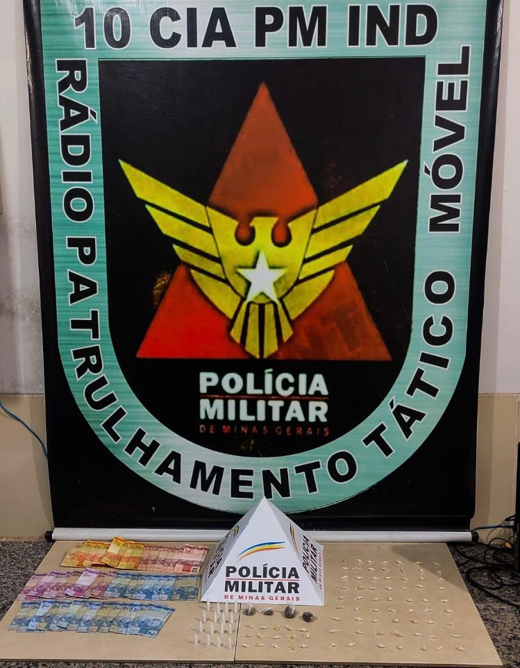 PM: Tático móvel prende autor por tráfico de drogas em Viçosa
