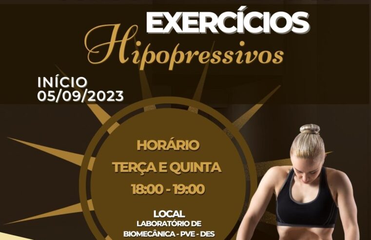 Departamento de Educação Física oferece curso gratuito de exercícios hipopressivos