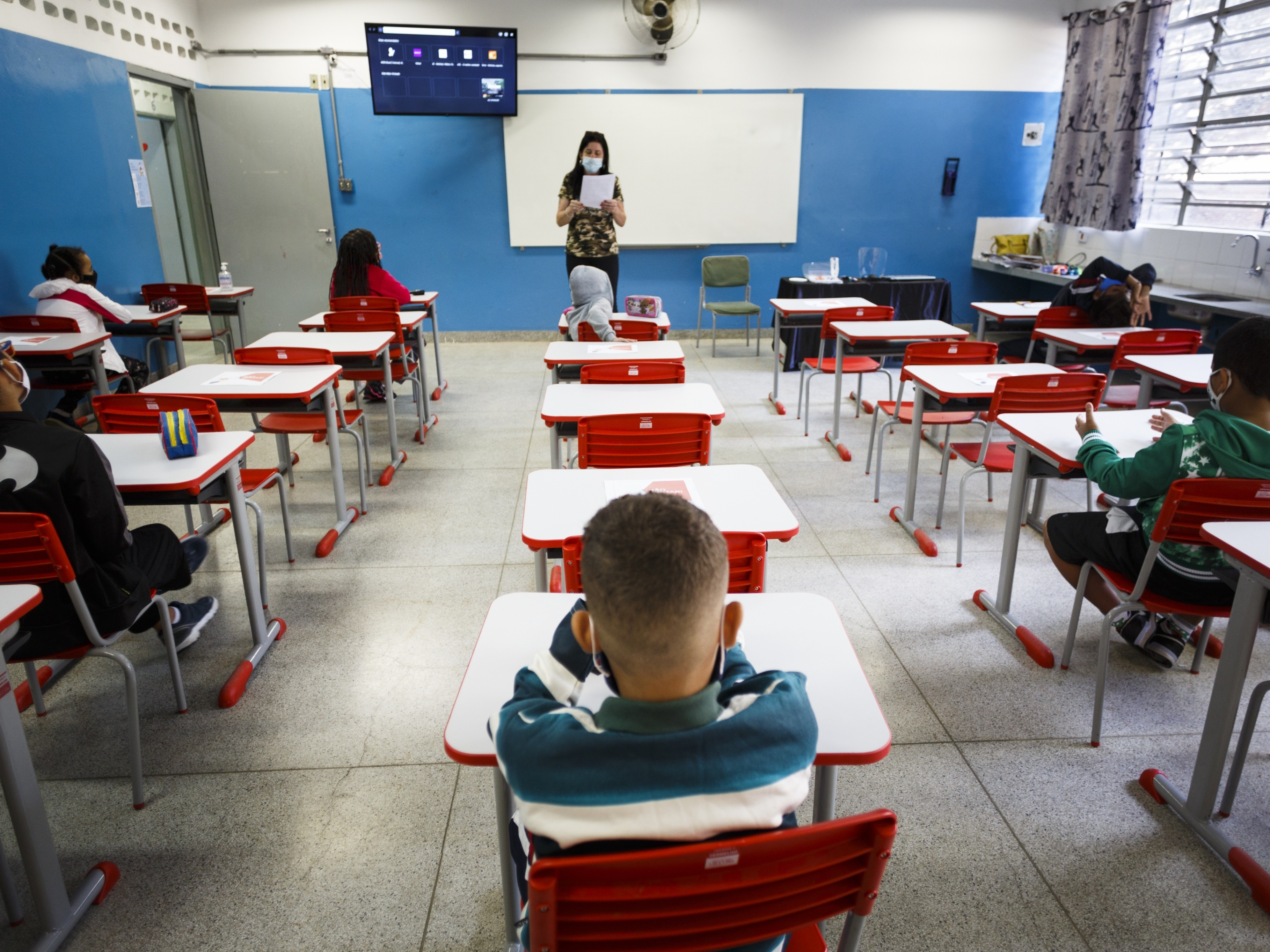 Escolas estaduais retornaram às aulas na última terça, 1