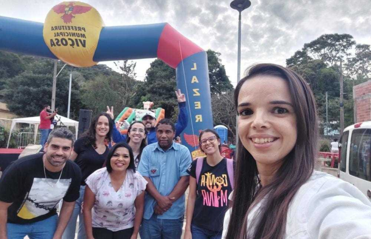 Secretarias de Saúde e de Assistência Social participam da Rua de Lazer e Cidadania