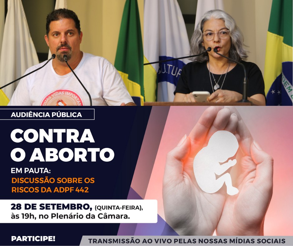 Audiência Pública em Viçosa discutirá a ADPF 442 e a questão do aborto