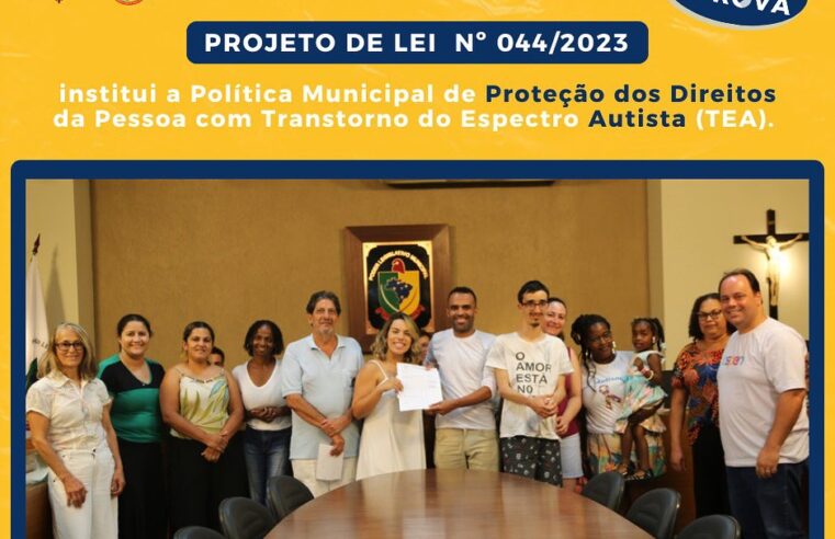 Vereadores aprovam Projeto de Lei que institui Política Municipal de Proteção aos Direitos da Pessoa com TEA