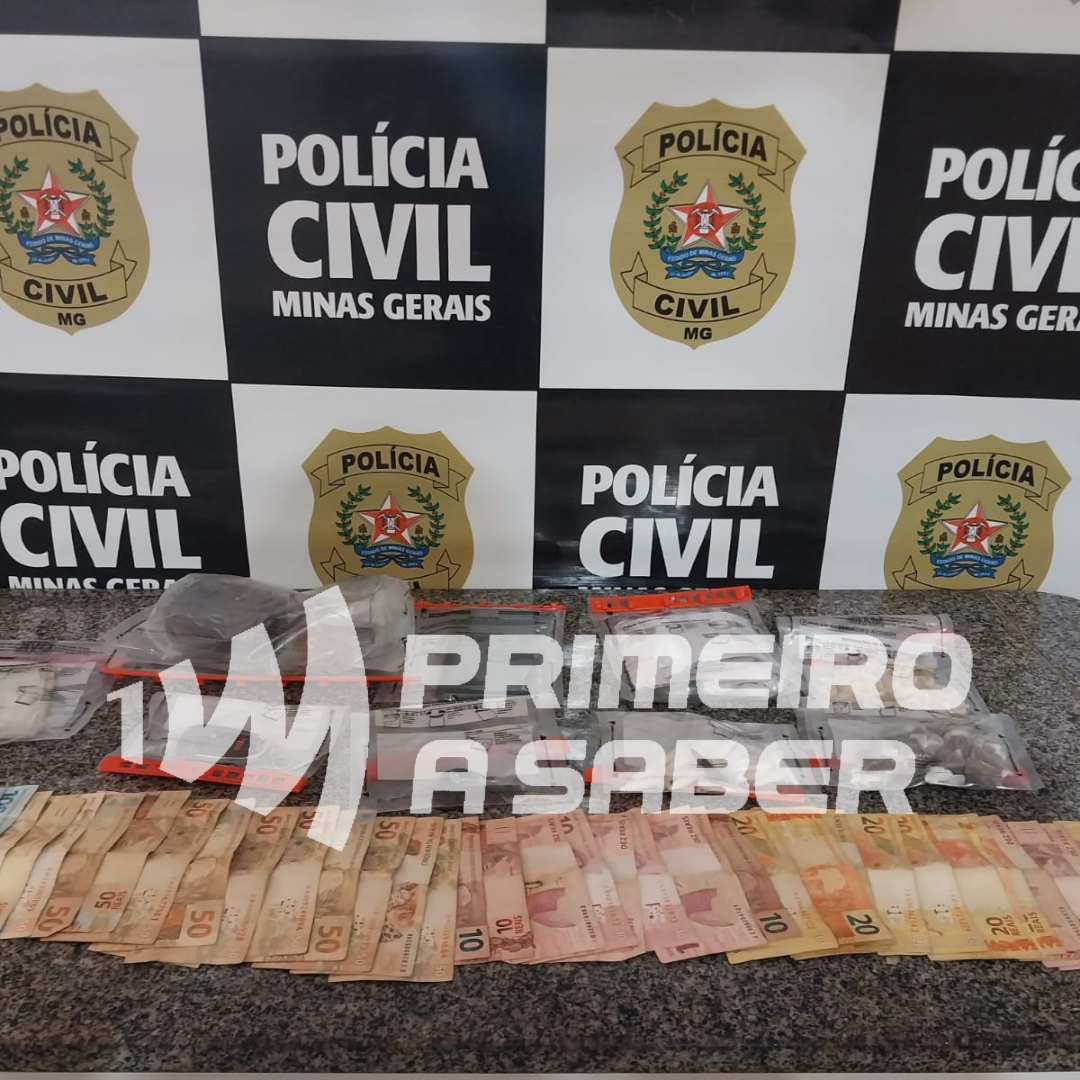 PC apreende drogas e dinheiro no bairro Bela Vista, em Viçosa