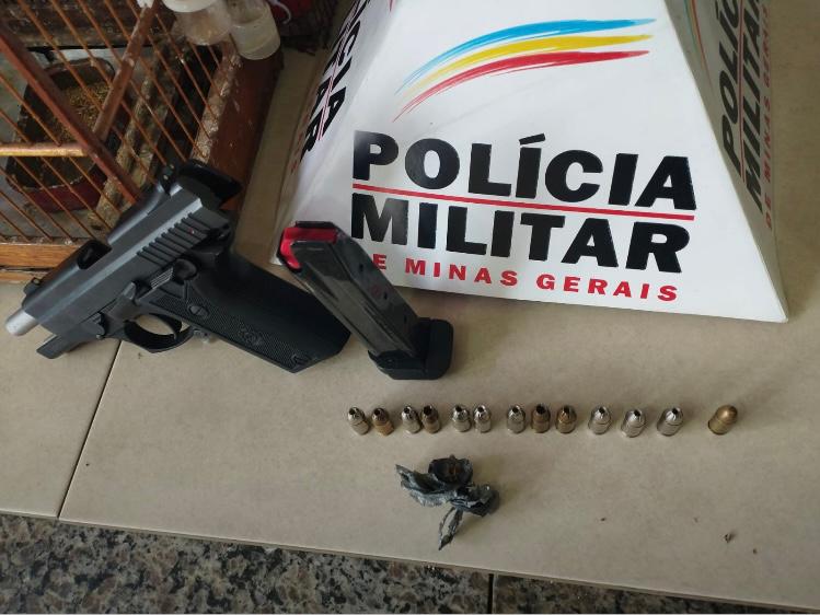 Viçosa: Homem é preso com arma de fogo, drogas e maus tratos animal
