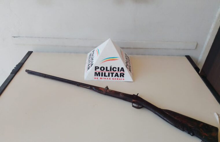 Homem é detido por posse Ilegal de arma de fogo e ameaça em Coimbra