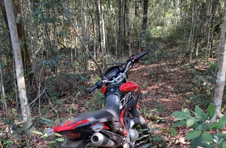 Motocicleta roubada em Viçosa é localizada em Paula Cândido