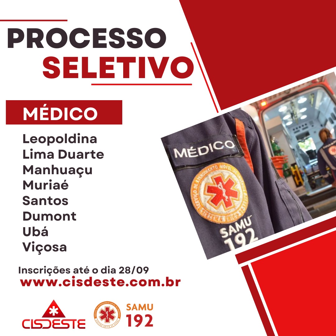 Região: Processo seletivo para a saúde tem vagas para Viçosa