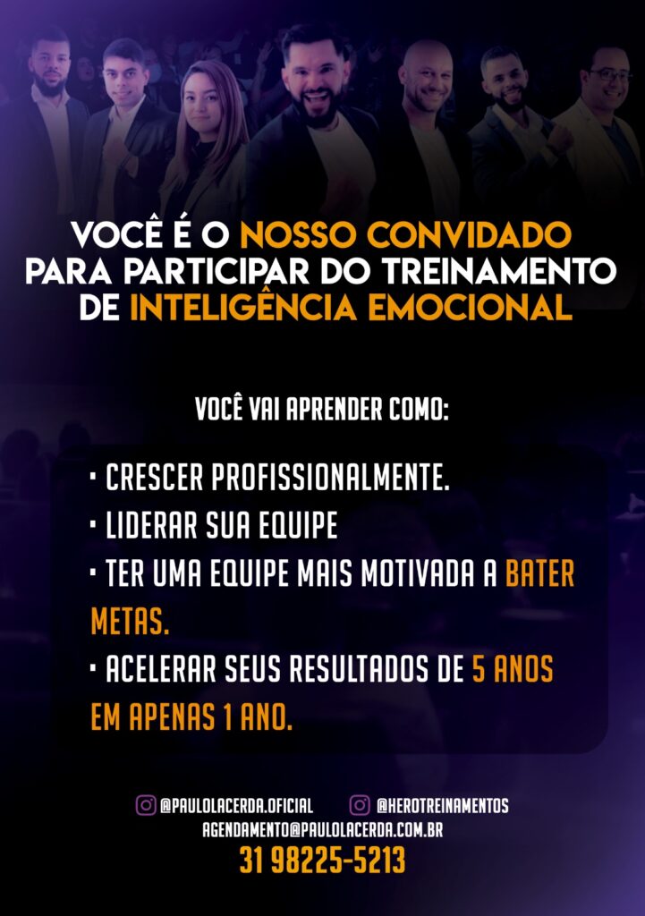Clube das Maravilhas promove palestra beneficente: banner de divulgação da Hero Treinamentos com o que participantes podem aprender com as palestras:

.Crescer profissionalmente
.Liderar sua equipe
.Ter uma equipe mais motivada a bater metas
. Acelerar seus resultados de 5 anos em apenas 1 ano.