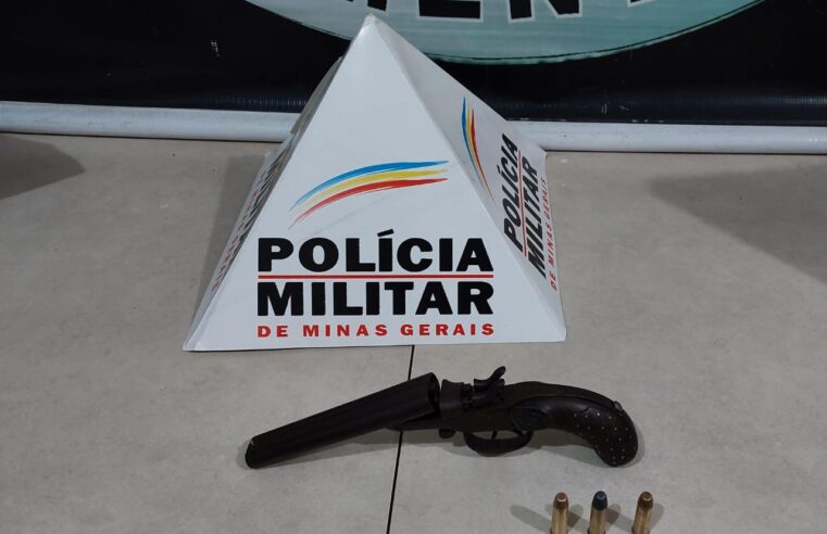 Homem é detido por porte ilegal de arma de fogo em Viçosa