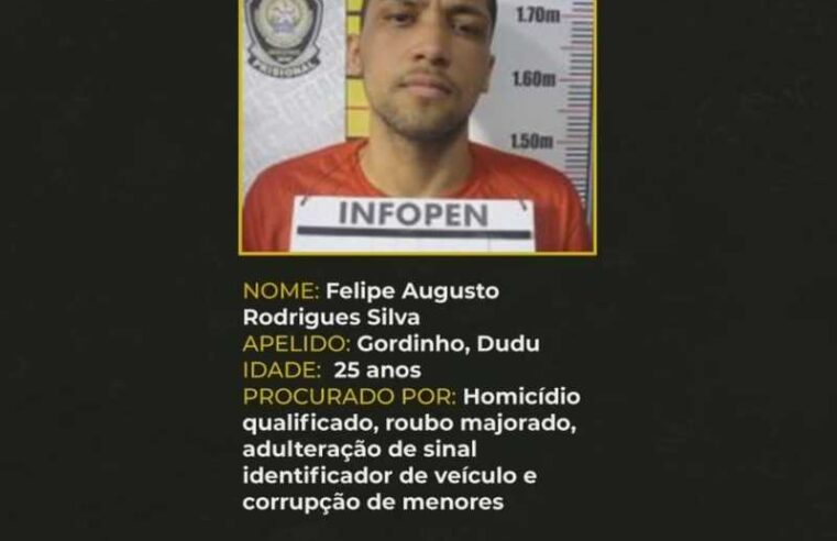 “Gordinho” um dos mais procurados de Minas é recapturas