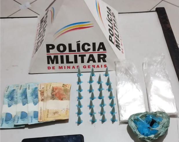 Guidoval: Polícia Militar cumpre mandado e prende casal por tráfico de drogas