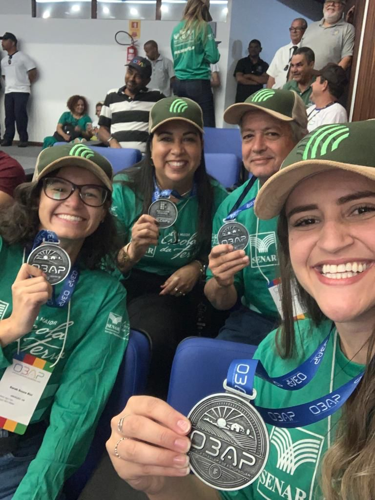 Grupo de Viçosa Conquista 2º Lugar na Olimpíada Brasileira de Agropecuária