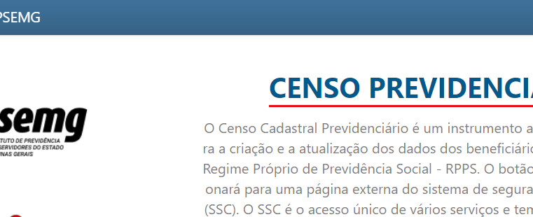 Pensionistas do Ipsemg tem nova chance de fazer cadastro