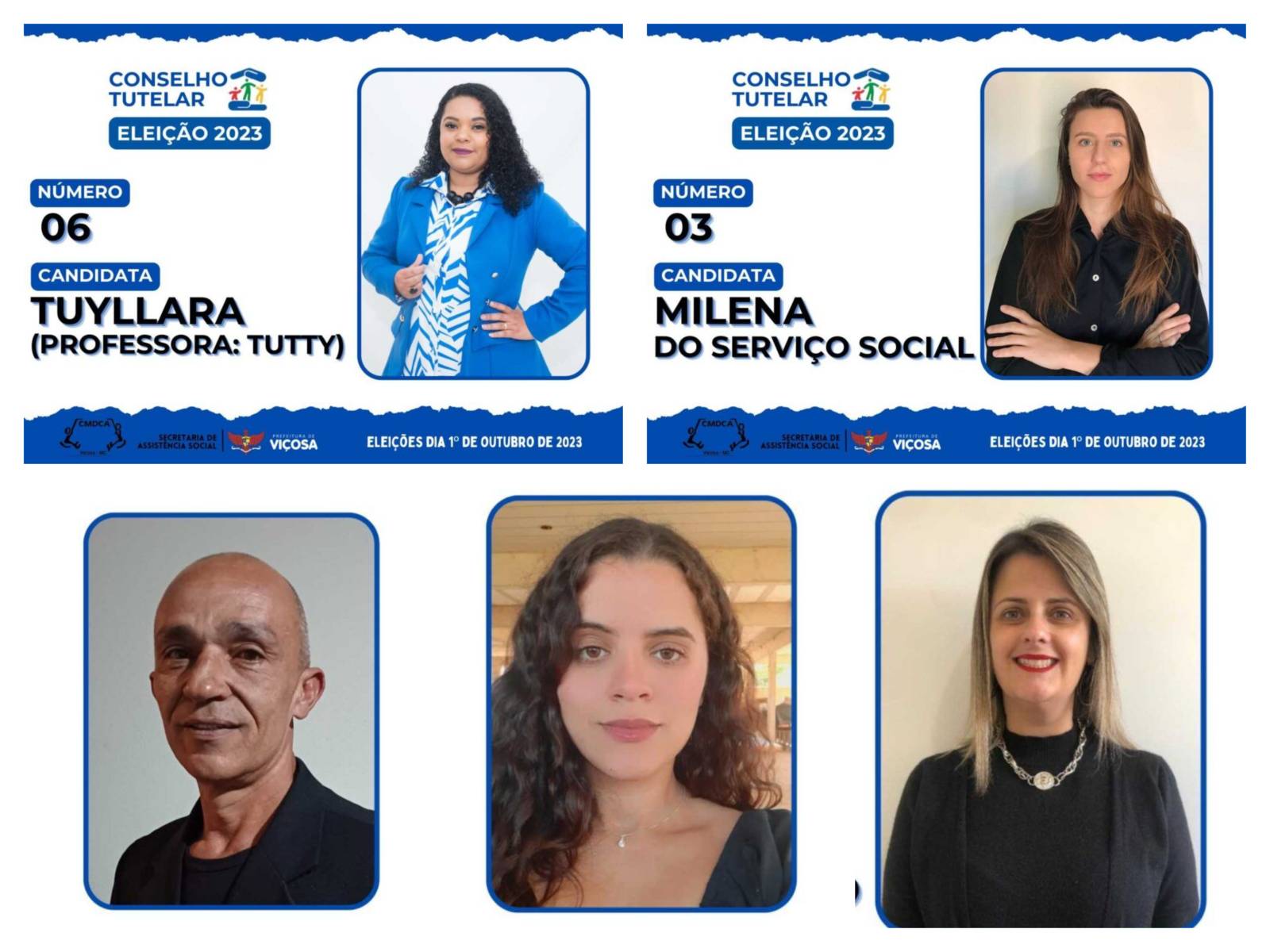 Veja como ficou o Conselho Tutelar de Viçosa