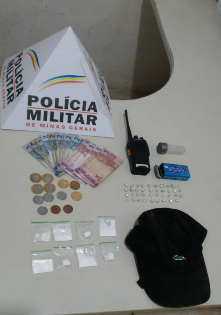 Ervália: Homem é preso por tráfico de drogas