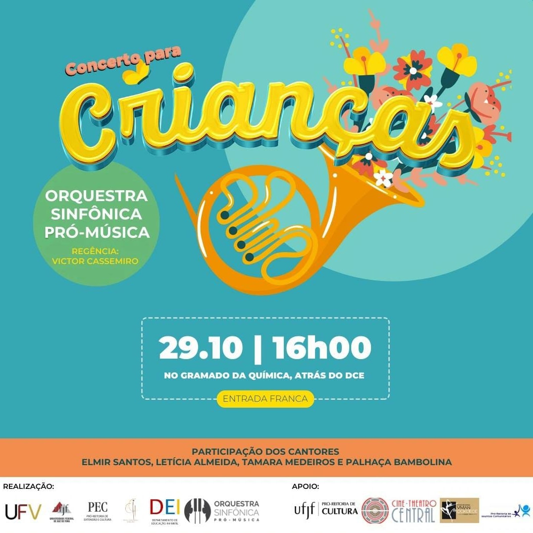 20 anos da Licenciatura em Educação Infantil: concerto abre comemoração
