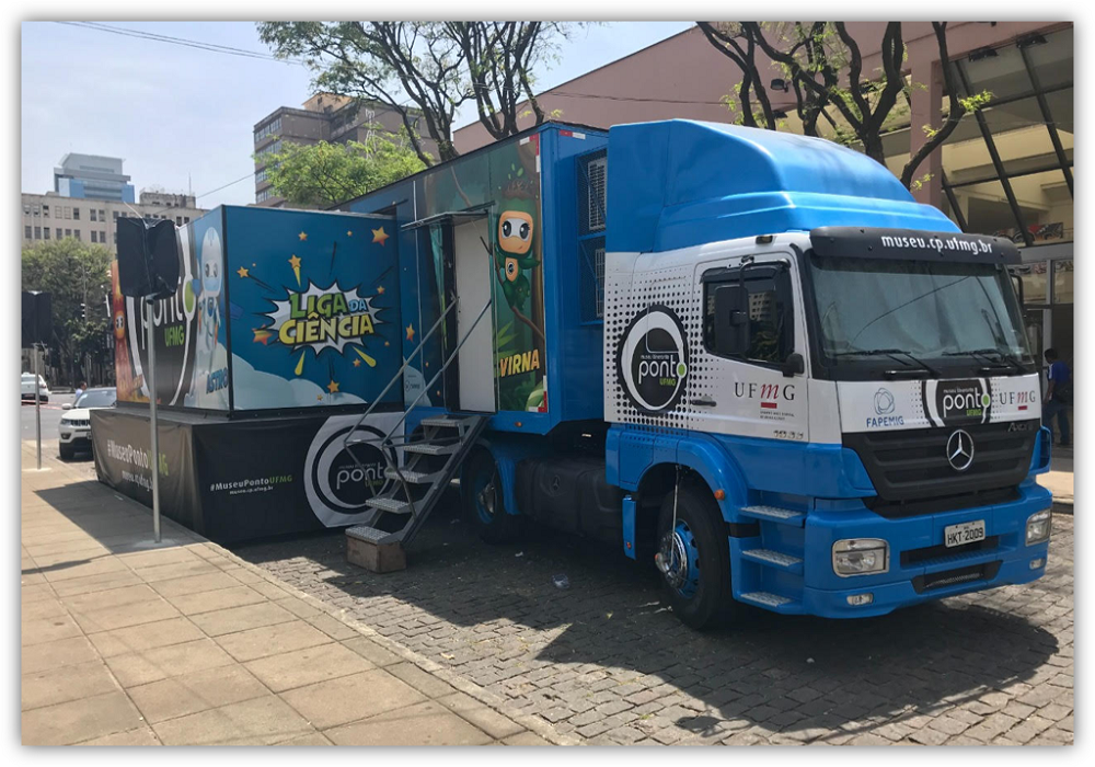 Museu itinerante ‘Ponto UFMG’ estará na UFV nesta sexta-feira, 27