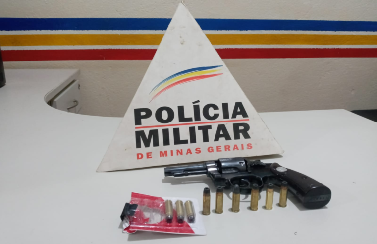 PM prende homem por porte ilegal de arma em Pedra do Anta
