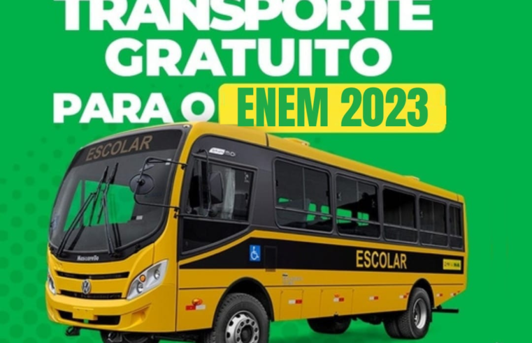 Prefeitura de Guaraciaba oferecerá transporte gratuito para estudantes que farão o ENEM