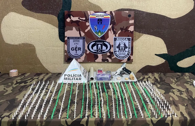 Mulher de 37 anos é presa por tráfico com máquina de lavar cheia de cocaína