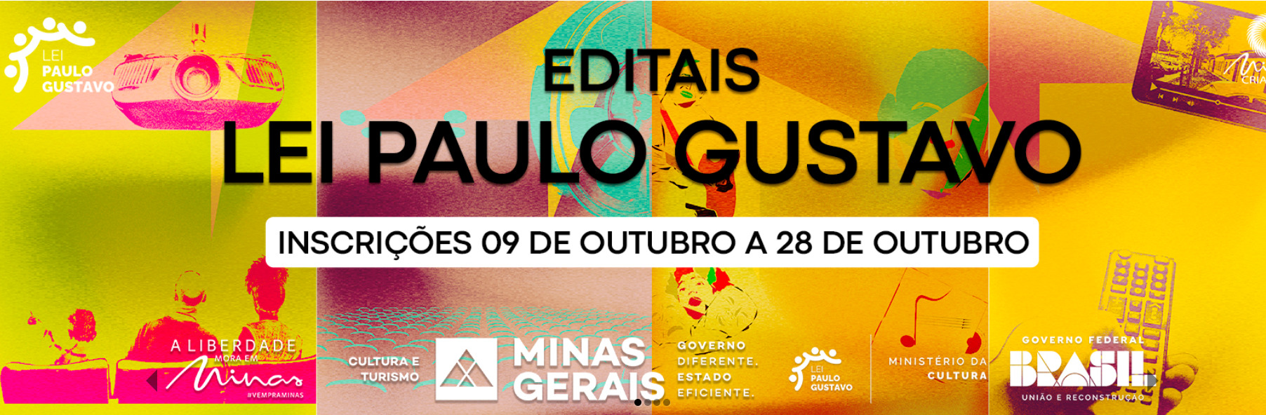 Editais estaduais para Lei Paulo Gustavo estão abertos