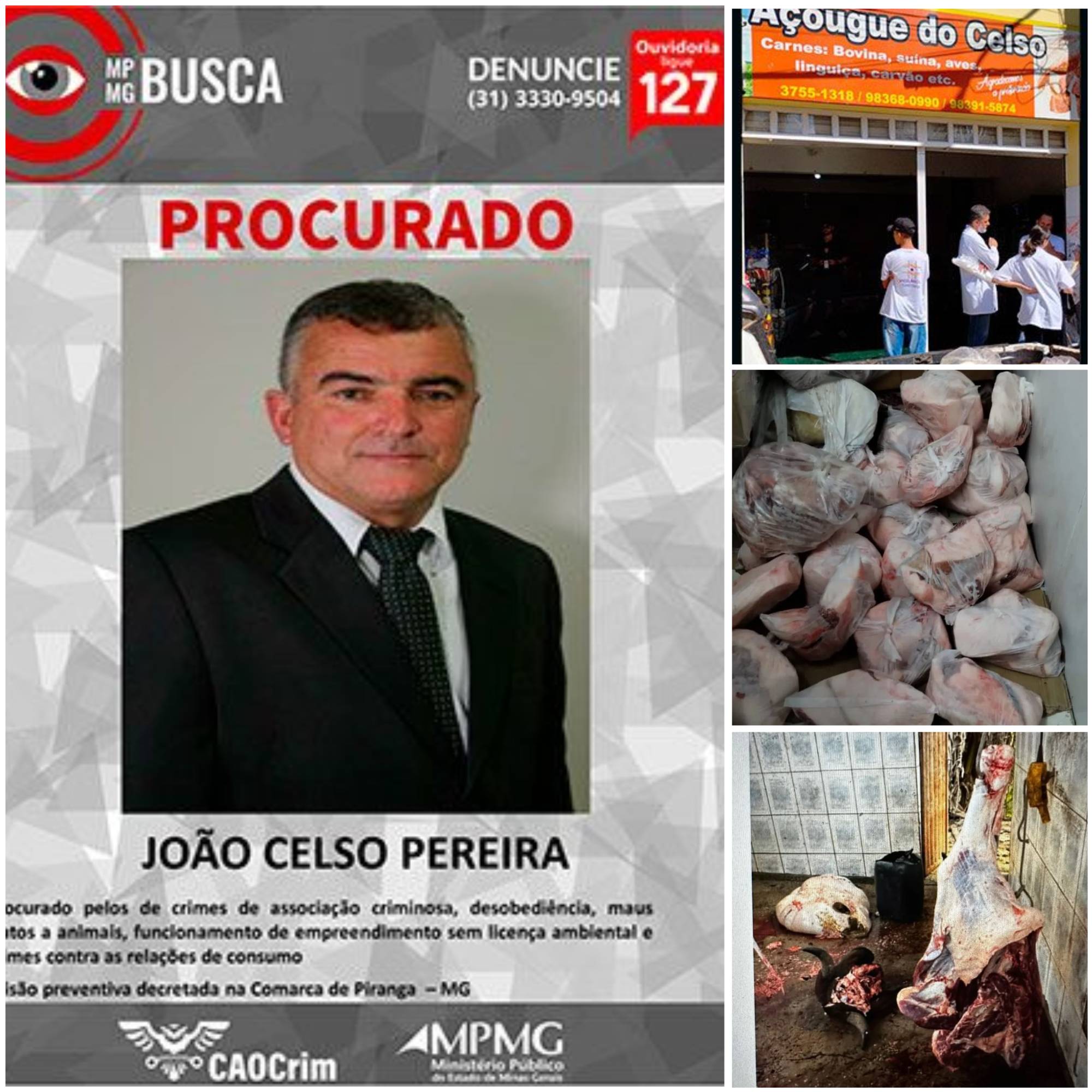Zona da Mata: Vereador tem prisão decretada após apreensão de carne imprópria
