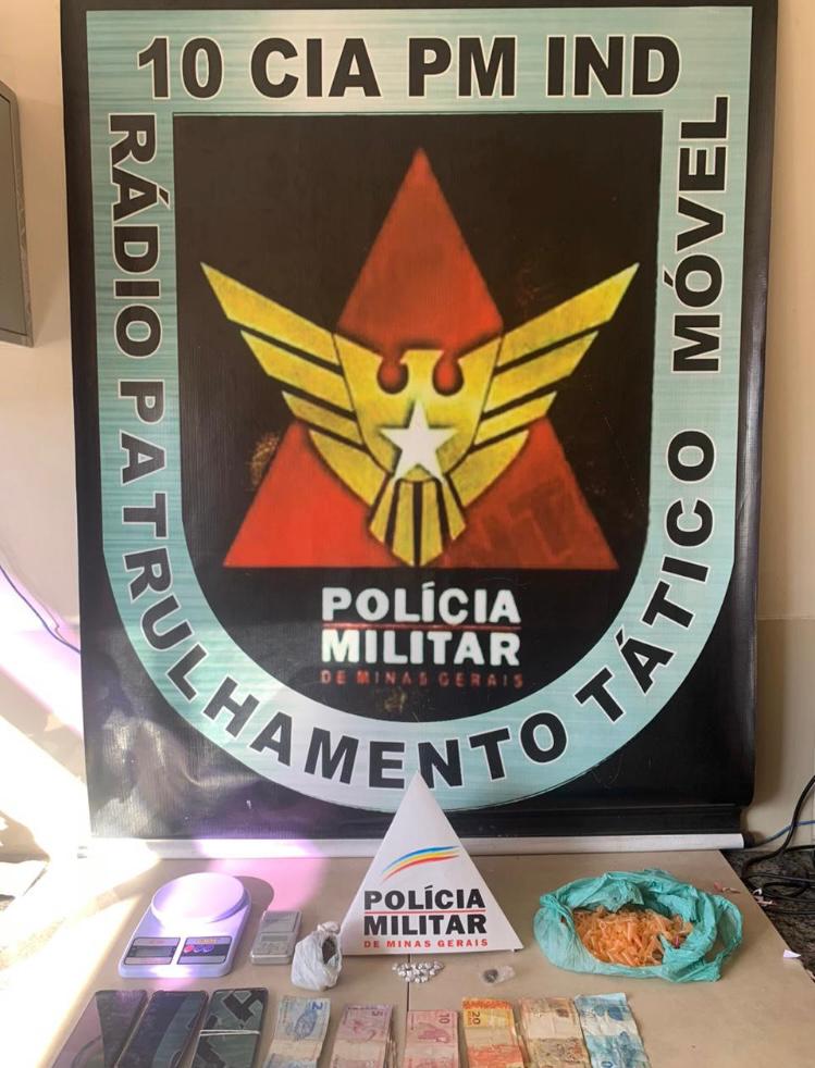 Polícia Militar apreende drogas no bairro União em Viçosa