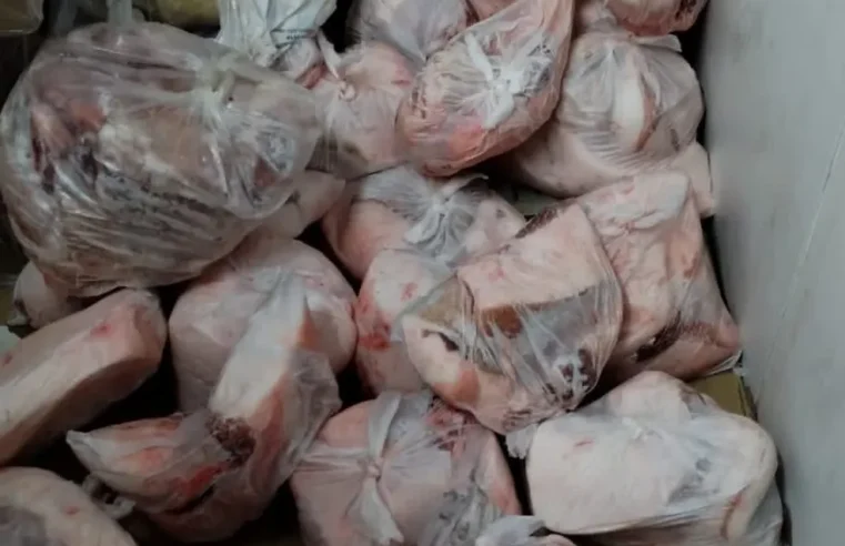 Vereador, dono de abatedouro é preso após apreensão de meia tonelada de carne imprópria