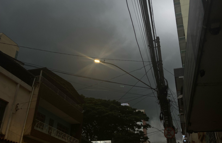 INMET emite alerta amarelo de chuvas para região